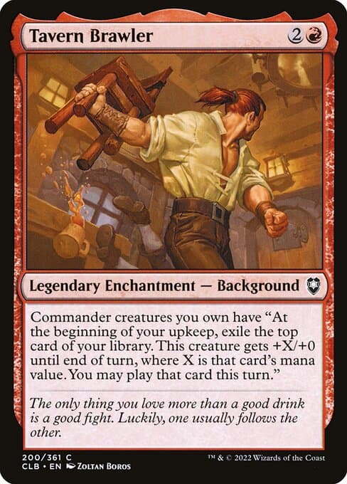 Tavern Brawler from Commander Legends: Battle for Baldur's Gate (Common)