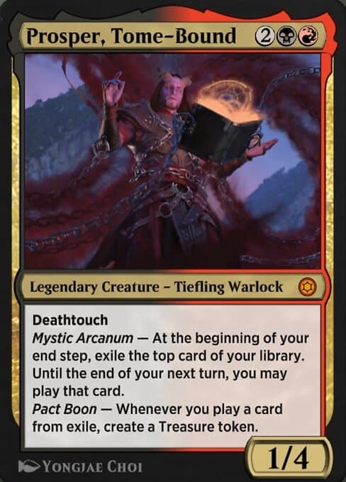 Prosper, Tome-Bound from Alchemy Horizons: Baldur's Gate (Mythic)