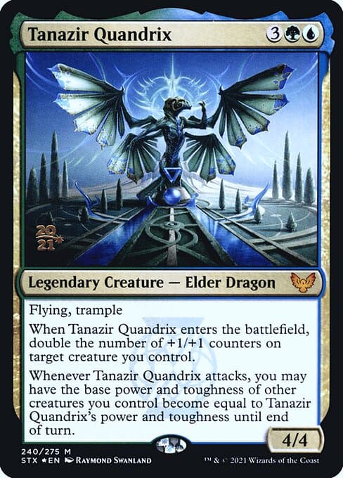 Tanazir Quandrix from Strixhaven: School of Mages Promos (Mythic)
