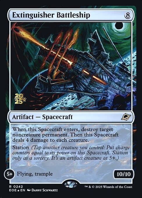 Extinguisher Battleship from Edge of Eternities Promos (Rare)