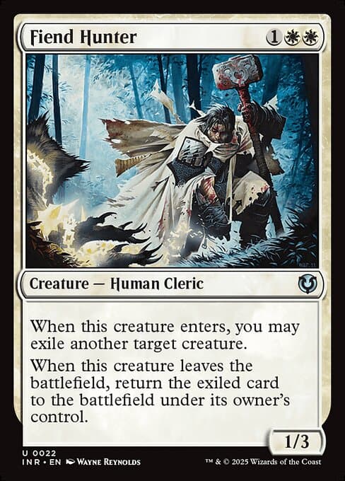 Fiend Hunter from Innistrad Remastered (Uncommon)