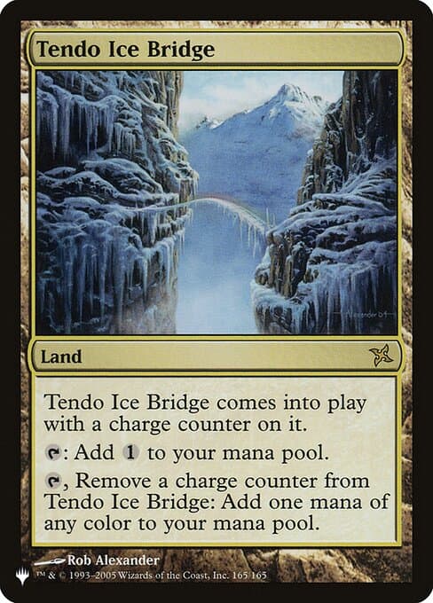 Tendo Ice Bridge from The List (Rare)