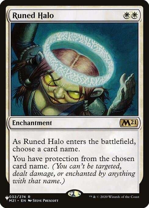 Runed Halo from The List (Rare)