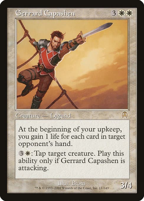Gerrard Capashen from Apocalypse (Rare)