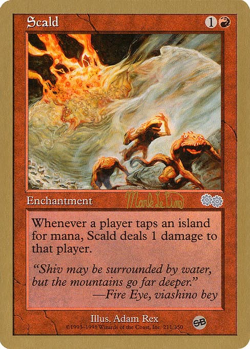 Scald from World Championship Decks 1999 (Uncommon)