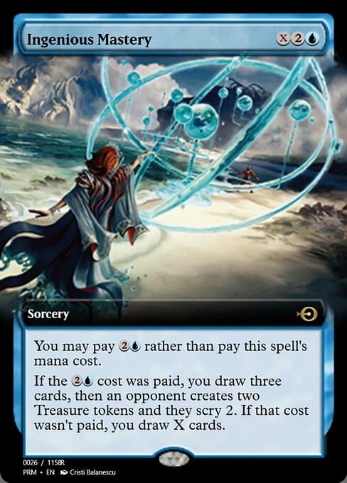 Ingenious Mastery from Magic Online Promos (Rare)