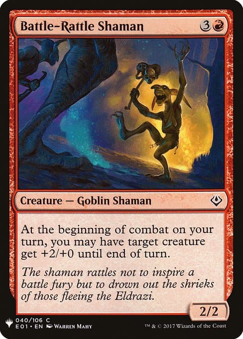 Battle-Rattle Shaman from The List (Common)