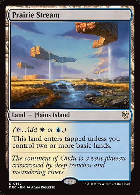 Prairie Stream from Aetherdrift Commander (Rare)