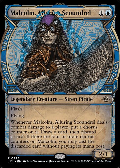 Malcolm, Alluring Scoundrel from The Lost Caverns of Ixalan (Rare)