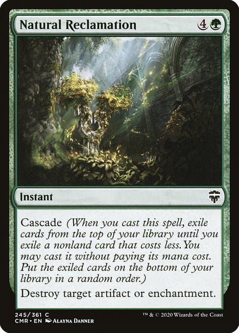 Natural Reclamation from Commander Legends (Common)