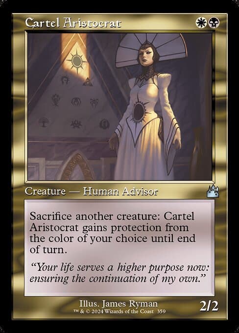 Cartel Aristocrat from Ravnica Remastered (Uncommon)