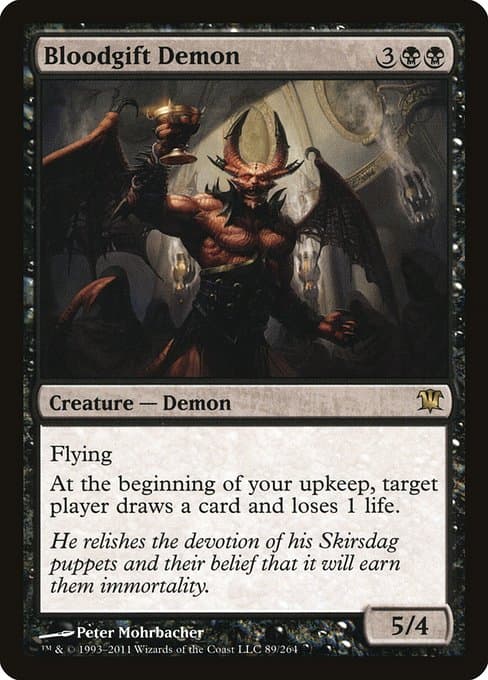 Bloodgift Demon from Innistrad (Rare)