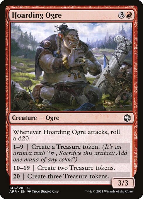 Hoarding Ogre from Adventures in the Forgotten Realms (Common)
