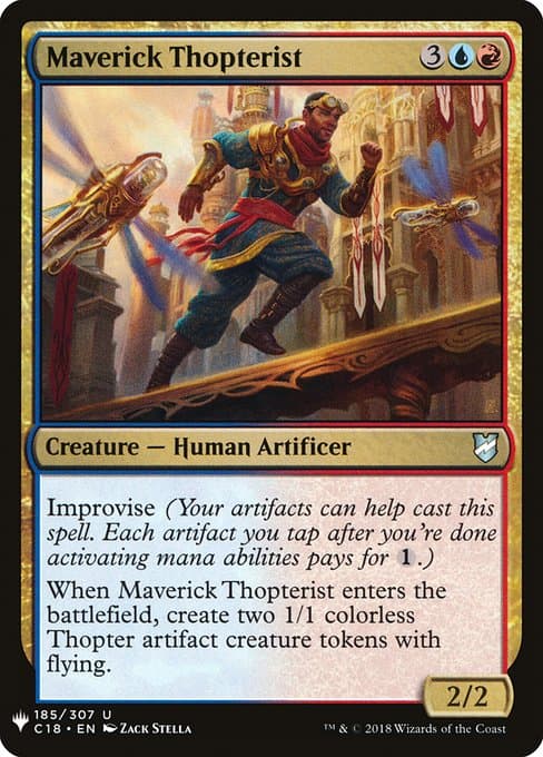 Maverick Thopterist from The List (Uncommon)