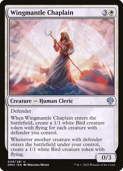 Wingmantle Chaplain from Dominaria United (Uncommon)