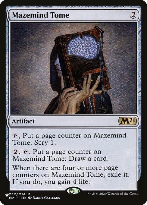 Mazemind Tome from The List (Rare)