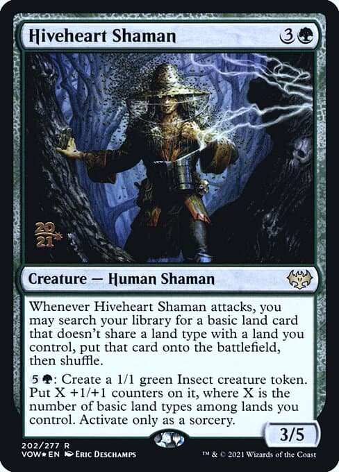 Hiveheart Shaman from Innistrad: Crimson Vow Promos (Rare)