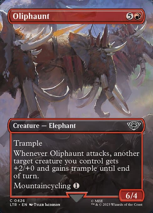 Oliphaunt from The Lord of the Rings: Tales of Middle-earth (Common)