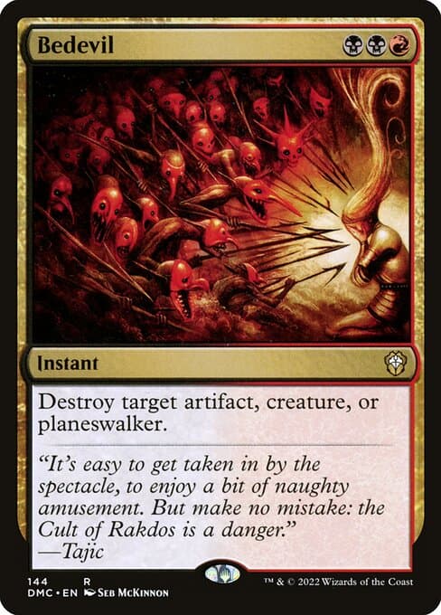 Bedevil from Dominaria United Commander (Rare)