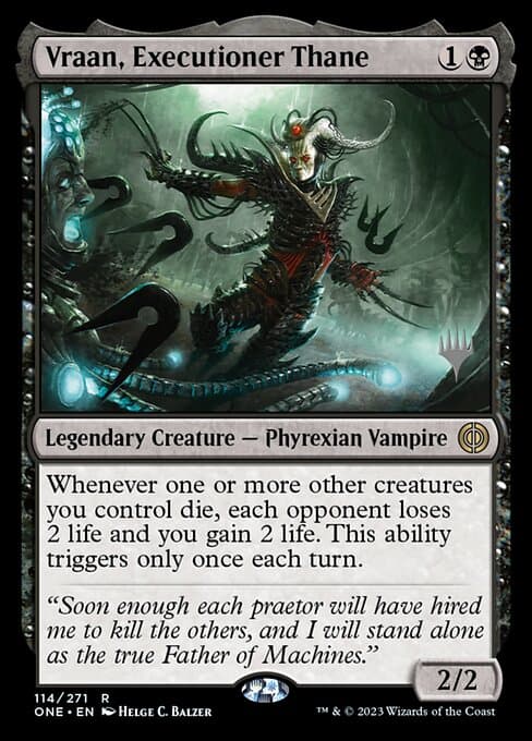 Vraan, Executioner Thane from Phyrexia: All Will Be One Promos (Rare)