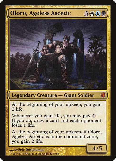 Oloro, Ageless Ascetic from Commander 2013 (Mythic)