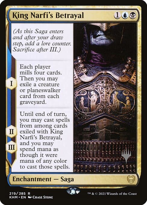 King Narfi's Betrayal from Kaldheim Promos (Rare)
