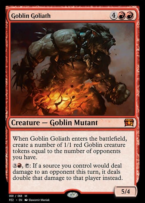 Goblin Goliath from Treasure Chest (Mythic)