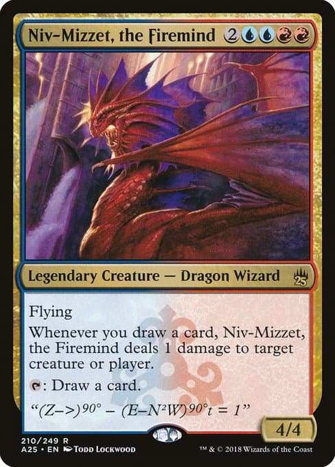 Niv-Mizzet, the Firemind from Masters 25 (Rare)