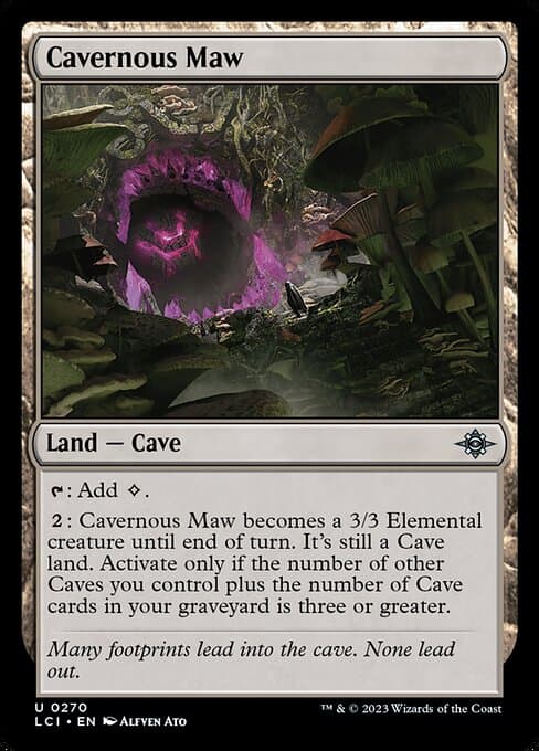 Cavernous Maw from The Lost Caverns of Ixalan (Uncommon)