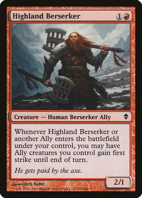 Highland Berserker (Common)