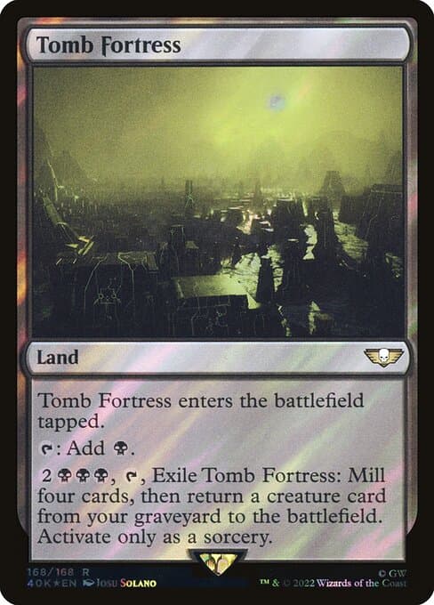 Tomb Fortress from Warhammer 40,000 Commander (Rare)