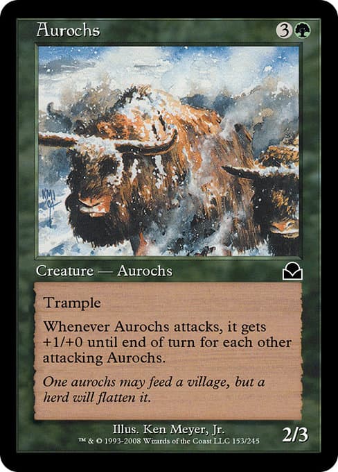 Aurochs from Masters Edition II (Common)