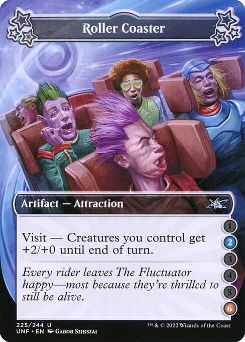 Roller Coaster from Unfinity (Uncommon)