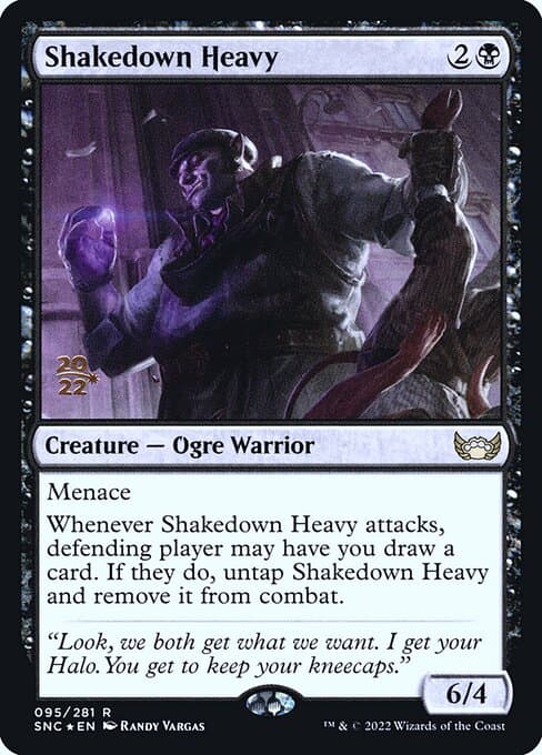 Shakedown Heavy from Streets of New Capenna Promos (Rare)