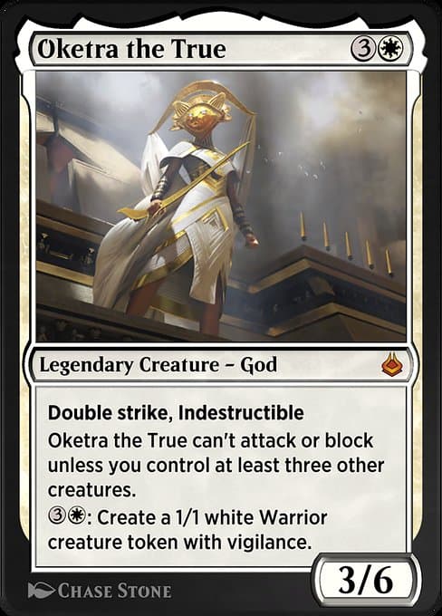 Oketra the True from Amonkhet Remastered (Mythic)