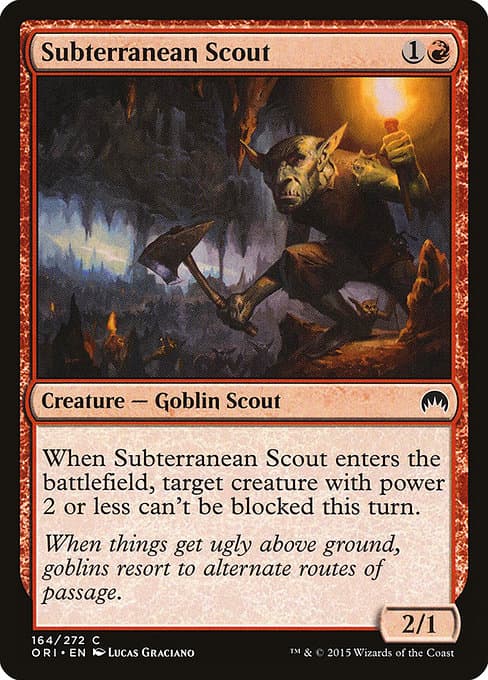 Subterranean Scout from Magic Origins (Common)