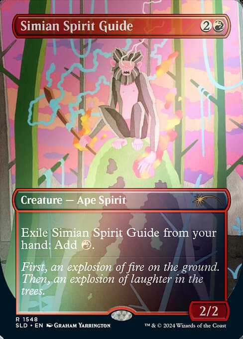 Simian Spirit Guide from Secret Lair Drop (Rare)