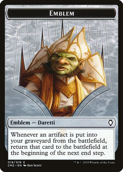 Daretti, Scrap Savant Emblem (Common)