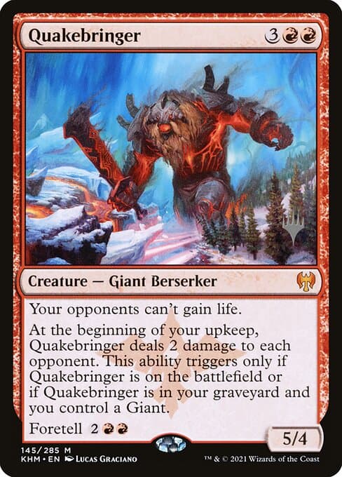 Quakebringer from Kaldheim Promos (Mythic)
