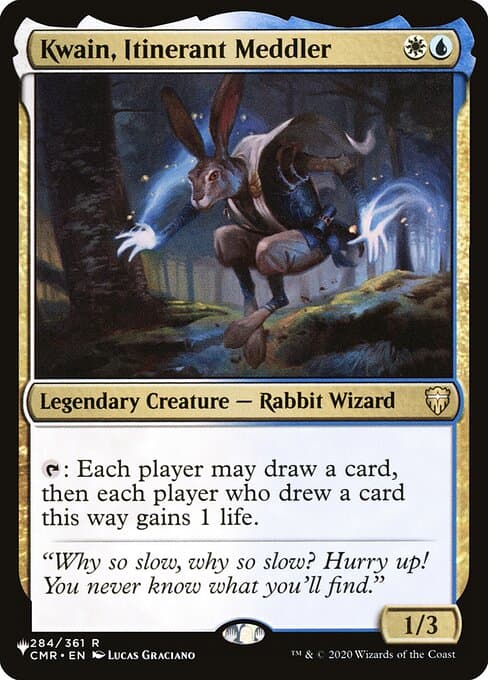 Kwain, Itinerant Meddler from The List (Rare)