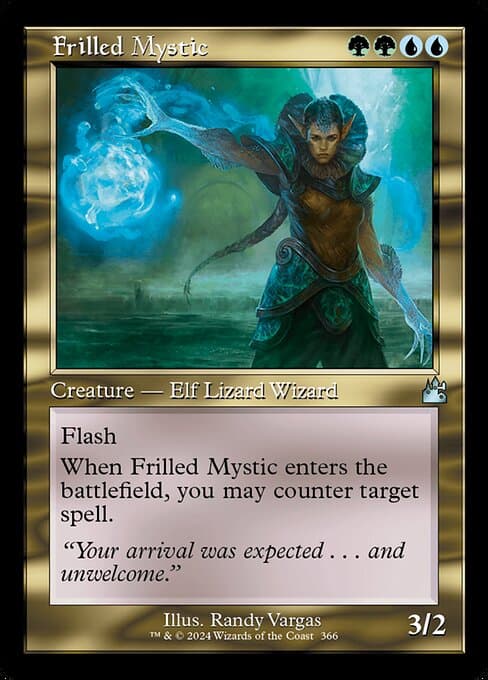 Frilled Mystic from Ravnica Remastered (Uncommon)