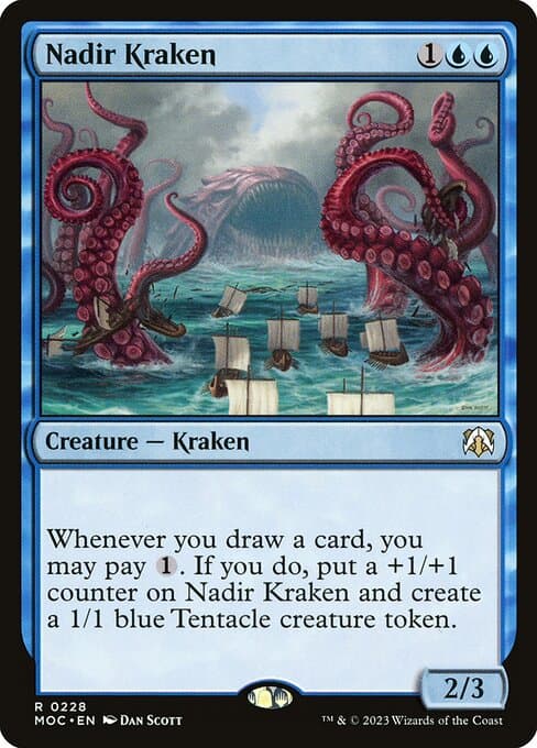 Nadir Kraken from March of the Machine Commander (Rare)