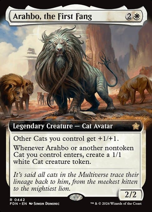 Arahbo, the First Fang from Foundations (Rare)