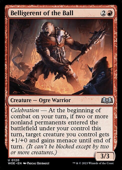 Belligerent of the Ball from Wilds of Eldraine (Uncommon)