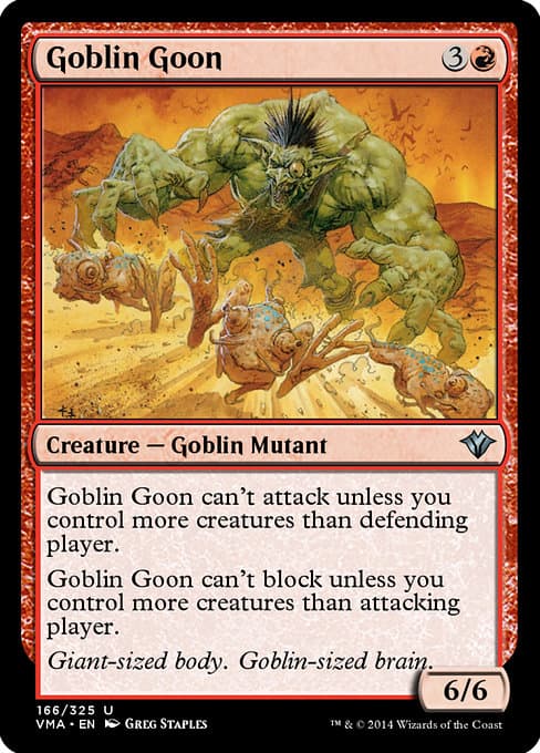 Goblin Goon from Vintage Masters (Uncommon)