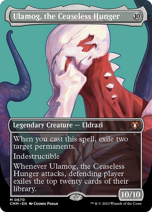Ulamog, the Ceaseless Hunger from Commander Masters (Mythic)