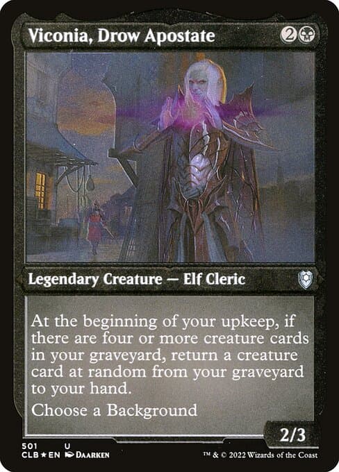 Viconia, Drow Apostate from Commander Legends: Battle for Baldur's Gate (Uncommon)