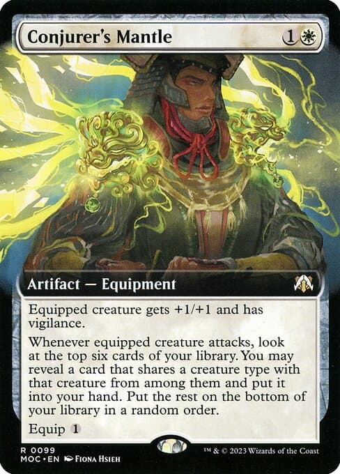 Conjurer's Mantle from March of the Machine Commander (Rare)