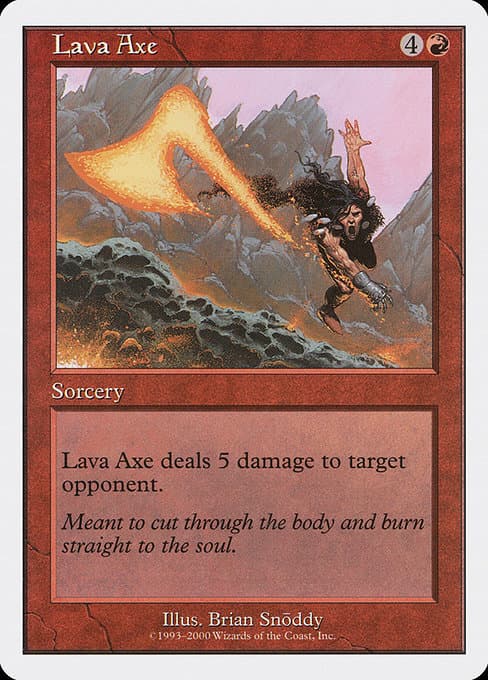 Lava Axe (Common)