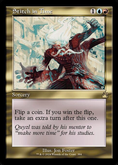 Stitch in Time from Ravnica Remastered (Rare)